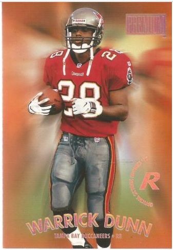 Card Of The Day Warrick Dunn Skybox Premium Rc Sports Card